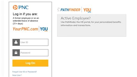 pathfinder pnc employee login